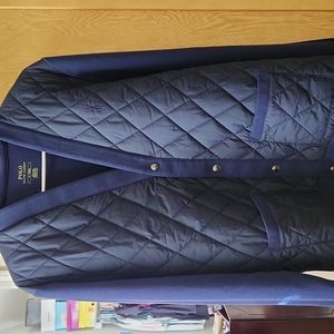 Navy Blue Polo Performance Men's Jacket